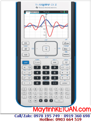 Ti-nSpire CX II; Máy tính Khoa học Vẽ đồ thị Texas Instrument Ti-nSpire CX II chính hãng (B.hành 2 năm)| CÒN HÀNG